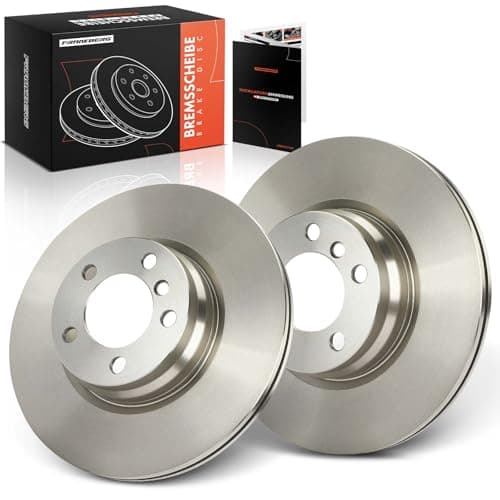 Image of Frankberg Brake Disc Set incl. 2x Discs Front Vented Ø330mm Compatible with 3 Series Touring F31 4 Gran Coupe F36 3 Series F30 F80 4 Cabriolet Replace# 34116792221