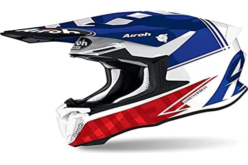 Image of Airoh Helmet Twist 2.0 Tech Blue Gloss M