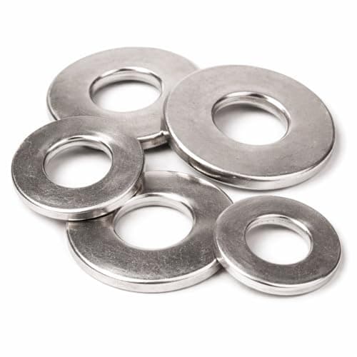 Image of M4 (4mm) (Pack of 20) A4 Marine Grade Stainless Steel Flat Washers Form A DIN125A - A02D/2