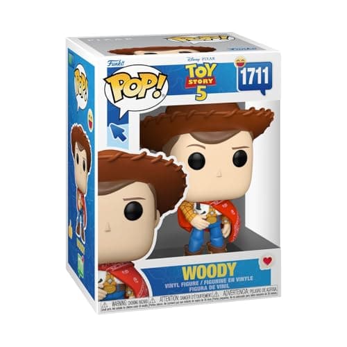 Image of Funko POP! Disney: Toy Story 5 - Woody - Collectable Vinyl Figure - Gift Idea - Official Merchandise - Toys For Kids & Adults - Model Figure for Collectors and Display