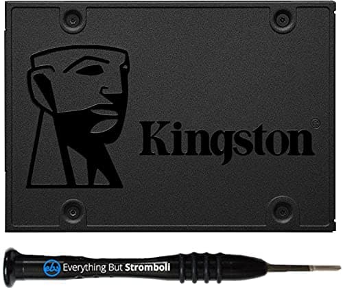 Image of Kingston SSD A400 480GB 2.5" SATA 3.0 Internal Solid-State Drive for PC (SA400S37/480G) Bundle with (1) Everything But Stromboli Magnetic Screwdriver