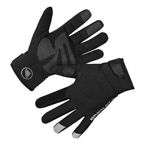 Image of Endura Men's Strike Waterproof Cycling Gloves | MTB | Commute | Road | Warm Gloves | Ergonomic Design | Warmth Gloves, Black, 2XL