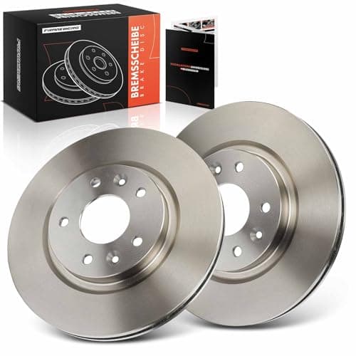 Image of Frankberg Brake Disc Set incl. 2x Discs Front Vented Ø296mm Compatible with Qashqai II SUV J11 J11 KadYesr HA HL Replace# 402064EA0A, 402064BA0A