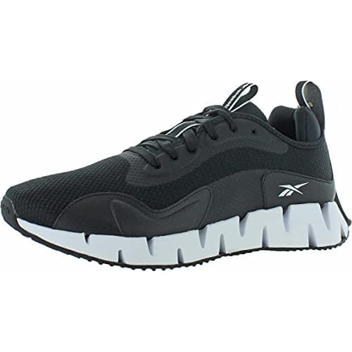 Image of Reebok Men's Zig Dynamica Running Shoe, Black/Black/White, 7 UK