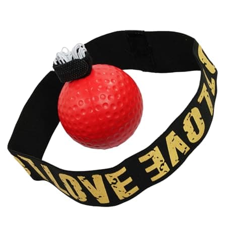 Image of Boxing Reflex Ball - Boxing Training Ball 10cm, Excellent Material | MMA Speed Training Balls with Headband, Punching Balls for Reaction Gymnastics Lovers, Accurate