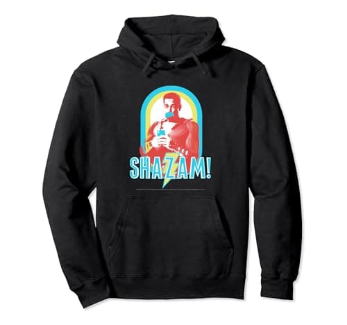 Image of Shazam Bubble Gum Frame Pullover Hoodie