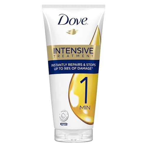 Image of Dove 1 Minute Intensive Treatment Conditioner instantly repairs and stops up to 98% of damage* for damaged hair 170 ml