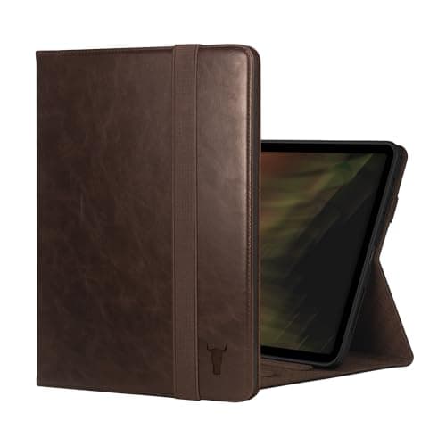 Image of TORRO Case Compatible with iPad Pro 11” M5 / M4 (2025/2024) – Premium Leather iPad Pro 11” 2025/2024 Case with Stand Function, Apple Pencil Connectivity and Wake/Sleep Function (Dark Brown)