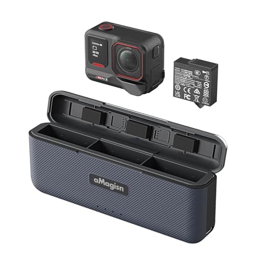 Image of Suitable For Insta360 Ace Pro2, Battery Fast Charging Case Charger Sports Camera Accessories Portable Battery Charging Storage Station Battery Charger