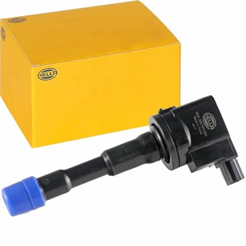 Image of HELLA 5DA 358 057-231 Ignition Coil - 3-pin connector - Flush-Fitting Pencil Ignition Coils - Bolted