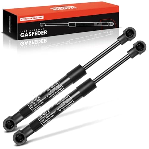 Image of Frankberg 2x Gas Struts Rear Engine Lid Compatible with B.o.x.s.t.e.r 986 Convertible 1996-2004 Replace# 98651255101