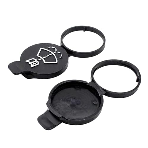 Image of 2 Pcs Windshield Wiper Washer Reservoir Fluid Tank Cap, Windscreen Washer Cap, Windshield Wiper Washer Fluid Reservoir Tank Bottle Cap, Fit for Most Car, Universal Vehicle Accessories