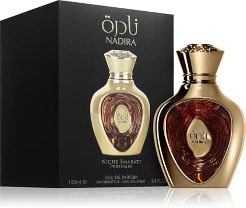Image of Lattafa Niche Emarati - Nadira Eau De Parfum 100ml – Unisex Gourmand Fragrance with Mango, Caramel & Vanilla