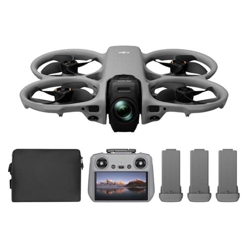 Image of DJI Avata 360 Fly More Combo (RC 2), 360° Drone With 1-Inch 8K 360° Imaging for FPV & Aerial Filming, 360° Camera Drone With Propeller Guard. Includes RC 2 for Precise Control and Three Batteries.