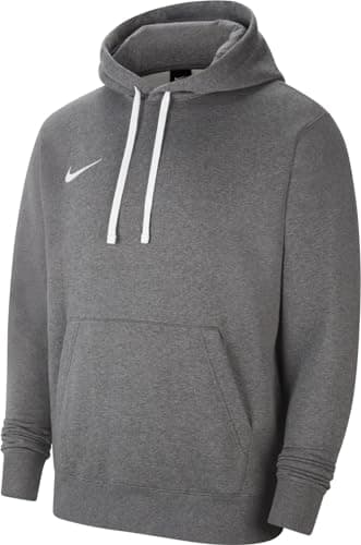 Image of NIKE Men's M Nk Flc Park20 Po Hoodie Sweatshirt, Charcoal Heathr, M UK