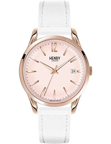 Image of Henry London Pimlico Analogue Quartz Unisex Wrist Watch Leather (HL39 0112