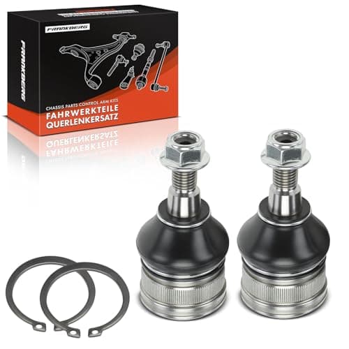 Image of Frankberg Control Arm Wishbone Auxiliary Control Arm Compatible with Forfour 2004-2006 Colt Ball Joint Front Lower 2PCS Replace# A4543330127