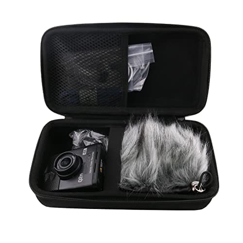Image of WERJIA Hard Case Fits Zoom Q2n-4K Handy Video Recorder,Charger, Mic Tripod Adapter and Accessories (Big)