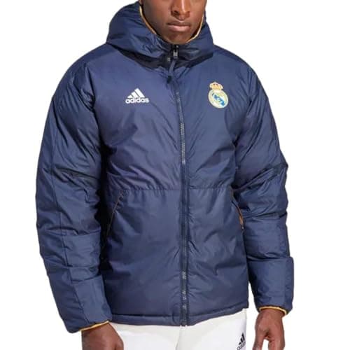 Image of adidas Real Madrid Men's Down Jacket Navy, Marine, S