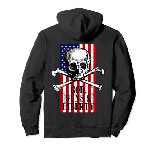 Image of God Guns Liberty: Defending American Freedom Pullover Hoodie