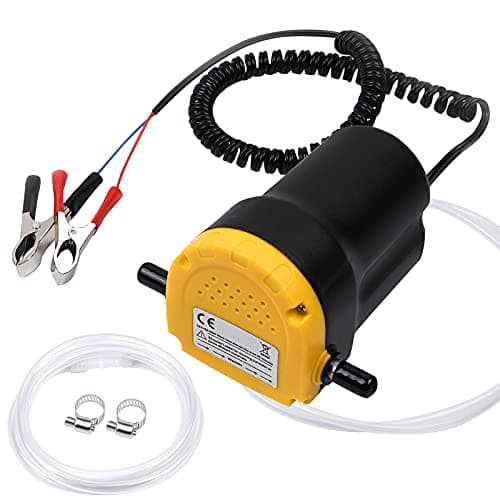 Image of flintronic 12V/60W Oil Change Pump Extractor with Tubes, Oil/Diesel Fluid Extractor Pump, Oil Suction Pump, Changing Engine Oil Transfer Pump for Truck Rv Boat ATV Auto Car Motorbike