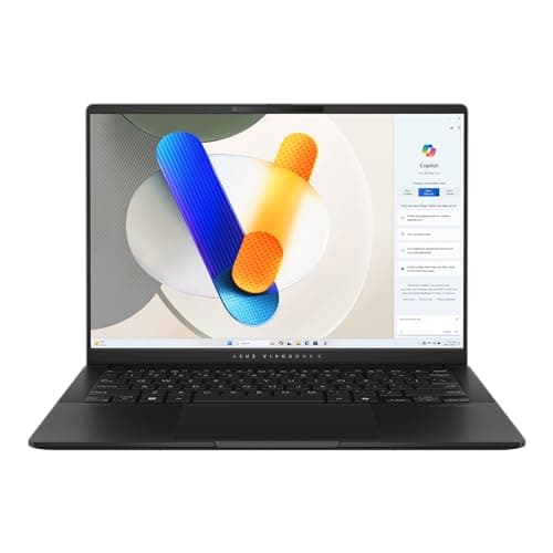 Image of ASUS 2024 Laptop | Vivobook | 14" 1920 x 1200 OLED | Intel Core Ultra 9 Processor 185H 16-Core | 16GB LPDDR5 | 1TB SSD | Windows 11 Home | Wi-Fi 6E - Backlit KB - 1080p Camera - Neutral Black