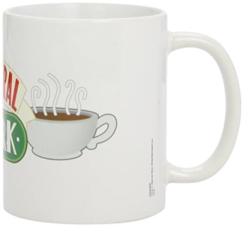 Image of Pyramid International MG22328 Friends 1-Piece Ceramic Central Perk Mug,White