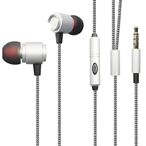Image of Hi-Fi Sound Wired Earphones for Galaxy A01 A10e A11 A21 A20 A50 A51 A71 - Headphones Handsfree Mic Headset Metal Earbuds Compatible with Samsung Galaxy A71 5G A51 A50 A21 A20 A11 A10e A01