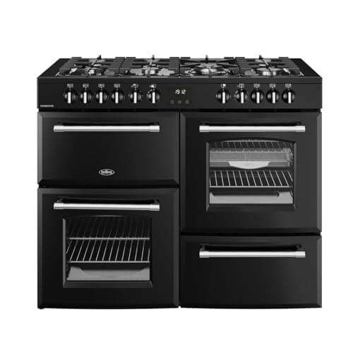 Image of Belling Farmhouse 110cm Dual Fuel Range Cooker - Black