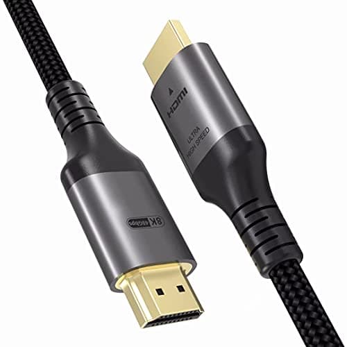 Image of Certified 10K 8K HDMI 2.1 Cable 1.5M, 48Gbps Ultra High Speed HDMI Cable Ethernet CEC 4K 240Hz 200Hz 165Hz 144Hz 120Hz 8K 60Hz ARC eARC Netflix HDCP2.3 HDR10+ PC Laptop RTX5090 TV Monitor Projector