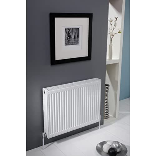 Image of Kartell K-RAD Kompact Type 22 White 500mm x 2200mm Double Panel with Double Convector Horizontal Radiator - D522K