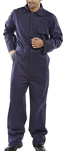 Image of CLICK COTTON DRILL BOILERSUIT NAVY BLUE 36