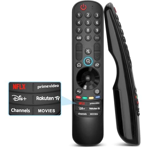 Image of Replacement for LG TV Remote Control, Compatible with All LG Smart TVs, Universal for Magic Control MR24GA MR23GA MR22GN MR21GA