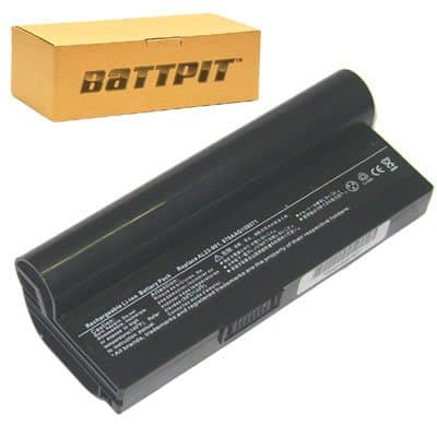 Image of BattPit AL23-901 PL23-901 Laptop Battery Compatible with Asus Eee PC 901 904HA 904HD 1000H 1000HA 1000HD 1000HE AL23-901H AL24-1000 AP23-901 [7.4V / 49Wh]