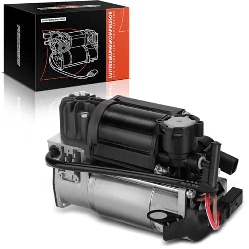 Image of Frankberg Air Suspension Compressor Pump Compatible with CLS C219 2004-2011 E-Class W211 2002-2008 E-Class W212 2009-2016 S-Class W220 1998-2005 Replace# 2203200104