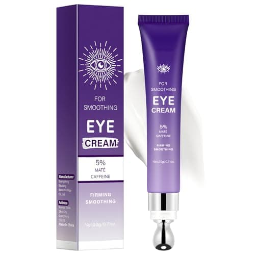 Image of Caffeine Eye Cream,Eye Serum for Dark Circles and Puffiness,Hydrating Anti-Aging,Brightening Moisturizing Eye Repair Cream for all Skin Types