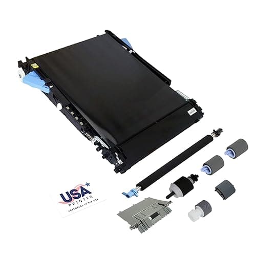 Image of USA Printer CF081-67904-DTK-USA (RM2-7448) Deluxe Transfer Kit for HP Color Laser Printer M551 Includes RM1-8177 Intermediate Transfer Belt, CF081-67907 Transfer Roller, & Tray 1-3 Roller Kit