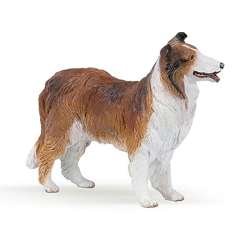 Image of Papo - Realistic Collie Figure - Ages 3+ - Dogs And Cats Collection - Educational Play Pets - Gift Idea Toy for Girls and Boys
