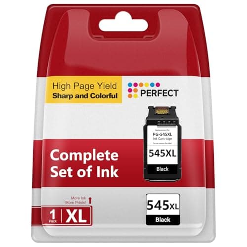 Image of Gooprints PG-545XL High Capacity Black Ink Cartridge for Canon 545 (Remanufactured, 1 Pack), Compatible with Canon TS3350 Ink Cartridge, TS3150 TS3350 TS3100 TS3300 TR4550 MG3050 MX495