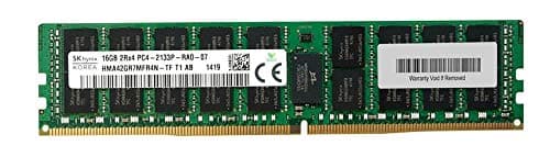 Image of Hynix 16GB DDR4 2133 MHz HMA42GR7MFR4 N TF DDR4; PC/server 288 Pin Dimm Ecc Memory Module Memory Modules