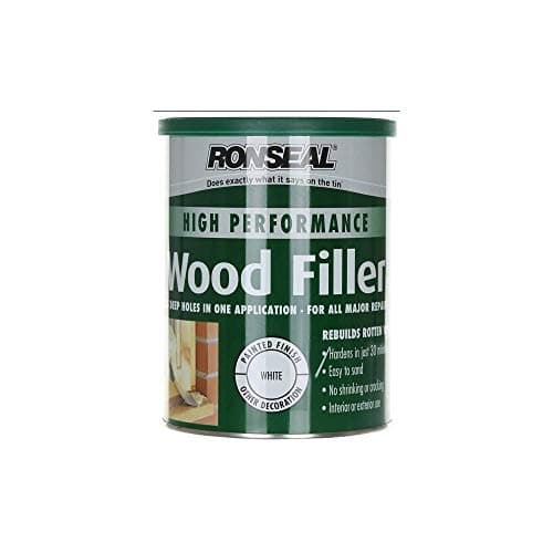 Image of Ronseal High Performance Wood Filler - White - 1kg