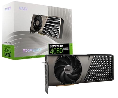 Image of MSI Gaming RTX 4080 Super 16G Expert Graphics Card (NVIDIA RTX 4080 Super, 256-Bit, Extreme Clock: 2625 MHz, 16GB GDRR6X 23 Gbps, HDMI/DP, Ada Lovelace Architecture)