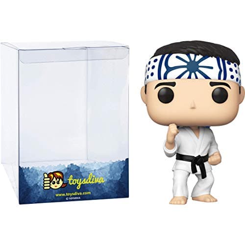 Image of Daniel LaRusso: Funk o Pop! TV Vinyl Figure Bundle with 1 Compatible 'ToysDiva' Graphic Protector (971 - 46927 - B)