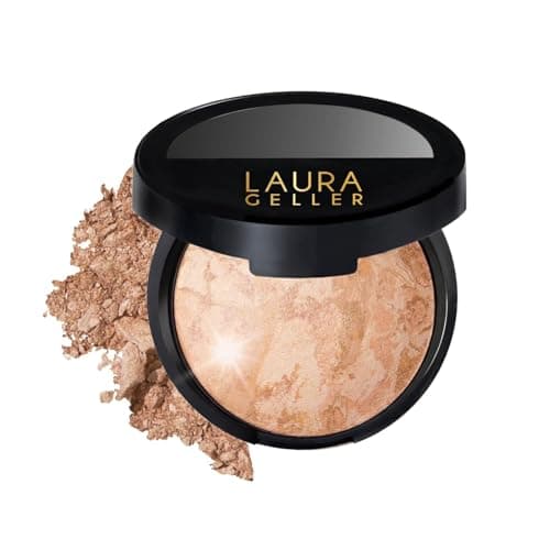 Image of LAURA GELLER NEW YORK Baked Balance-N-Glow Illuminating Foundation - Fair - Buildable Sheer to Light Coverage - Satin Finish