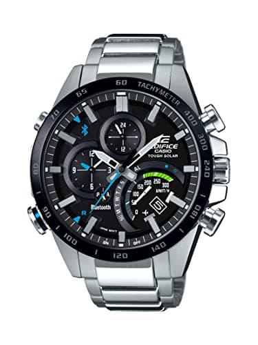 Image of Casio Men Analog Quartz Watch with Stainless Steel Strap EQB-501XDB-1ACF