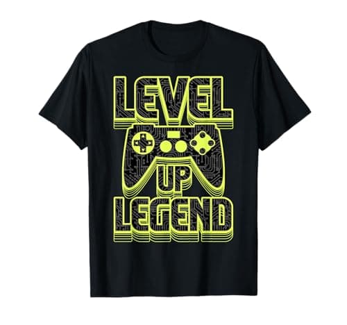 Image of Trendy Level Up Legend Video Game Controller T-Shirt