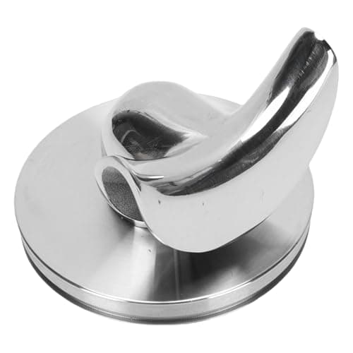 Image of Portafilter Spout, 54mm Single and Double Bottomless to Spouted Coffee Machine Spout with 6 Sealing O Rings for (Double Spout)