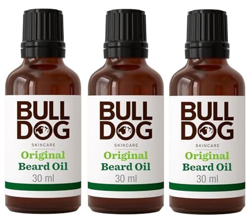 Image of Bulldog Skincare for Men Original Beard Oil, 30ml x 3