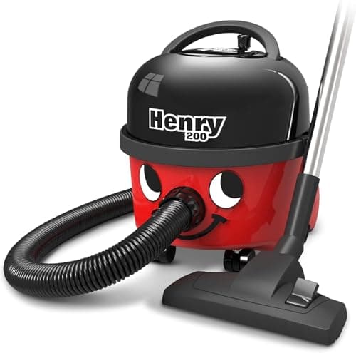 Image of Henry HVR 200-11 Bagged Cylinder Vacuum, 9 Litres, Red, Black/Red