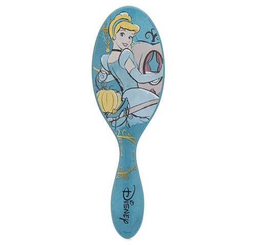 Image of WetBrush Original Detangler Hair Brush with Ultra Soft Intelliflex Bristles to Gently Separate Knots With Ease, Wet Brush Detangler Is Gentle on Hair, Disney Elegant Princess, Cinderella